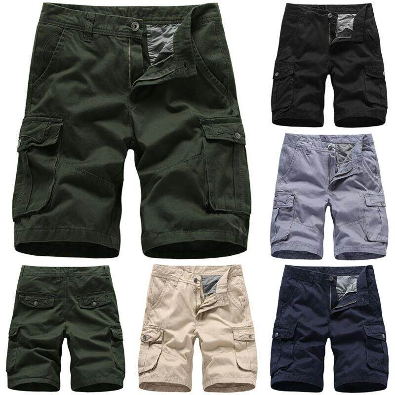 Mens Army Military Cargo Combat Shorts Summer Work Short Pants Casual Trousers COD Kraiefs