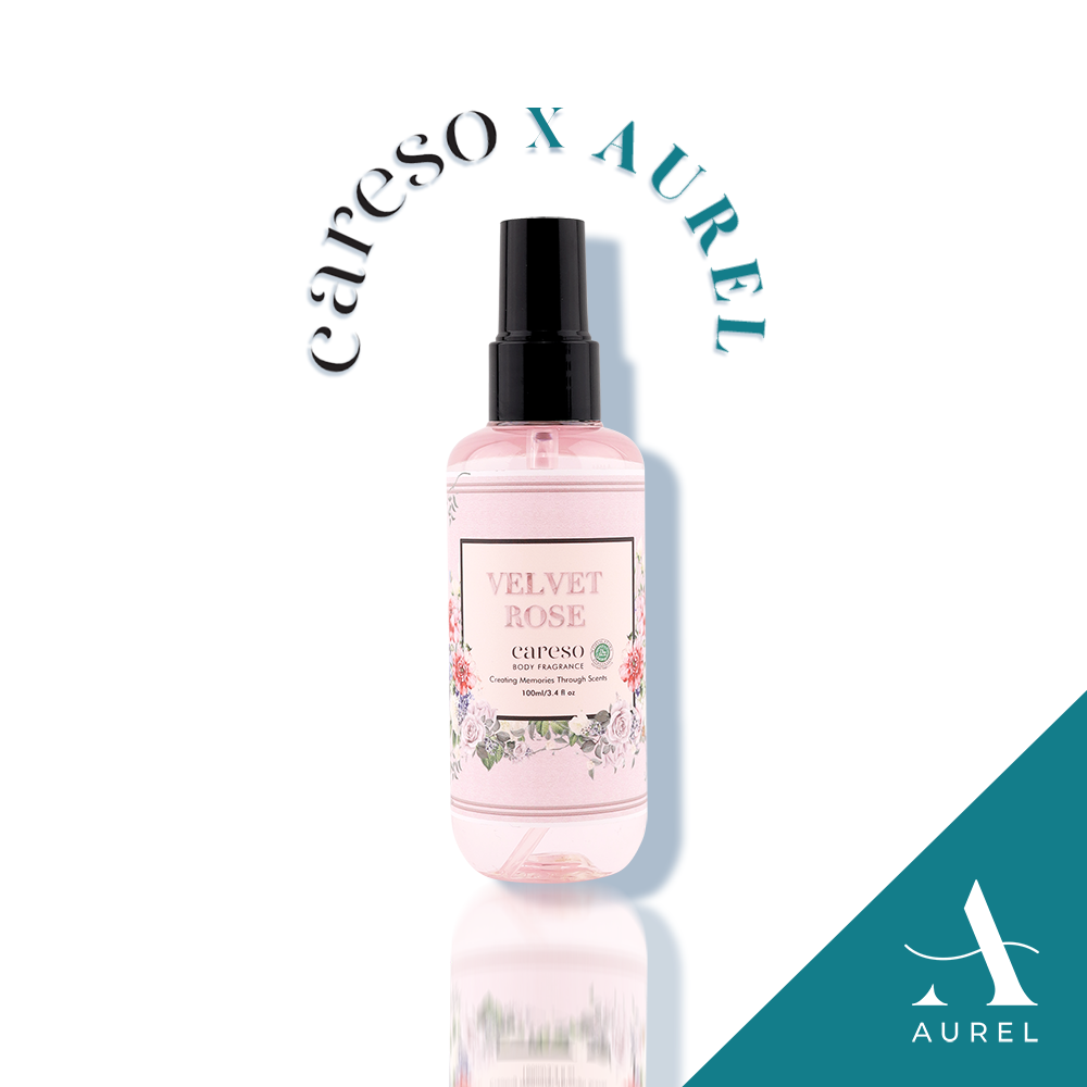 Velvet Rose 100ml Body Mist by Careso