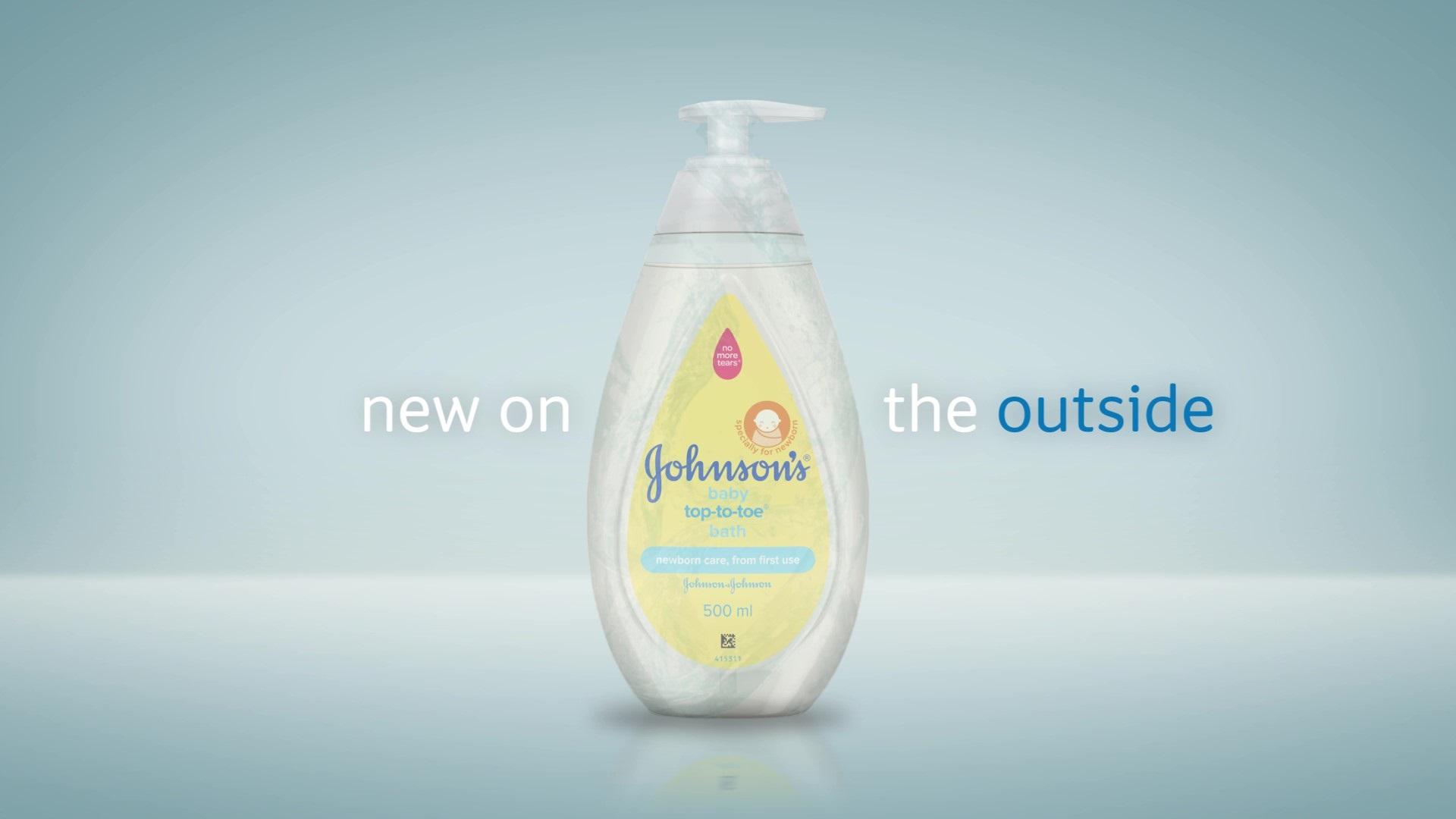 Johnson's Baby Top-To-Toe Hair & Body Baby Bath Cleanses Without Drying 50ml