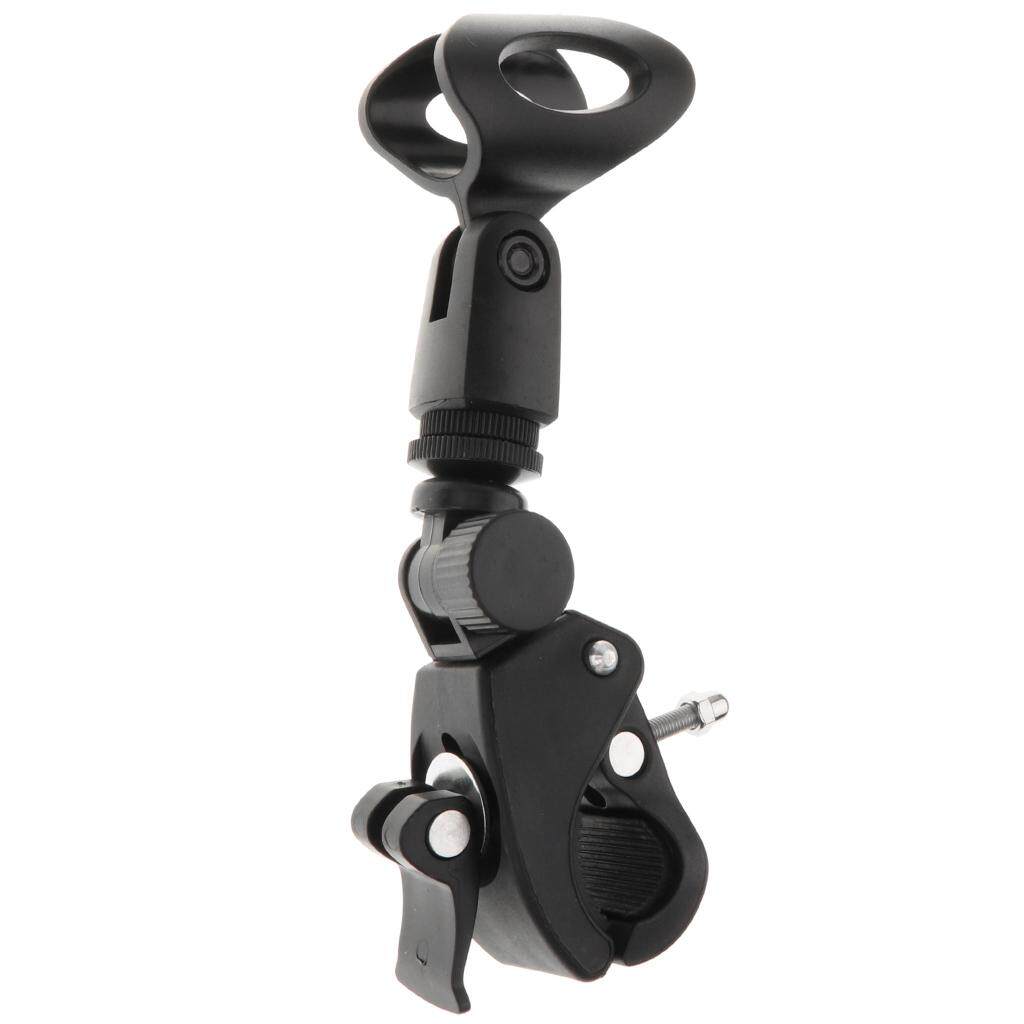 milageto Mic Microphone Stand Rotating Mic Clip Tripod For Microphone