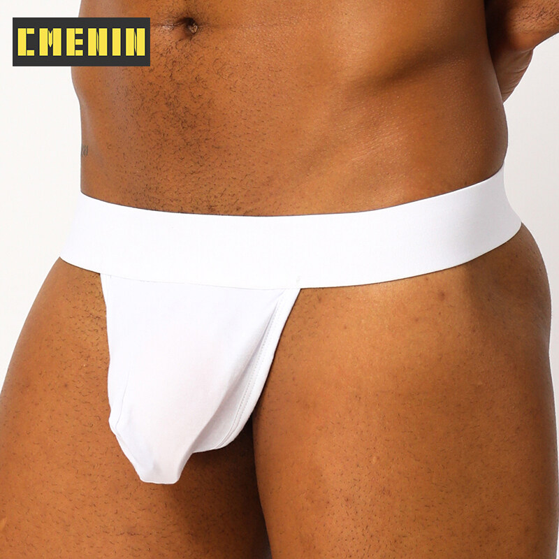 ADANNU (1 Pieces) Splice Bamboo Sexy Men Underwear Thong Mens Jockstrap Sissy Thongs And G strings Lingeries CMENIN Hip Raise Sequence Innerwear BP149